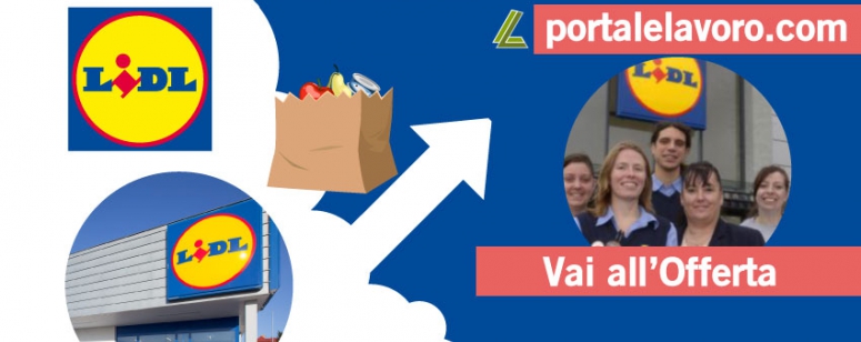 LIDL: NUOVI POSTI DI LAVORO